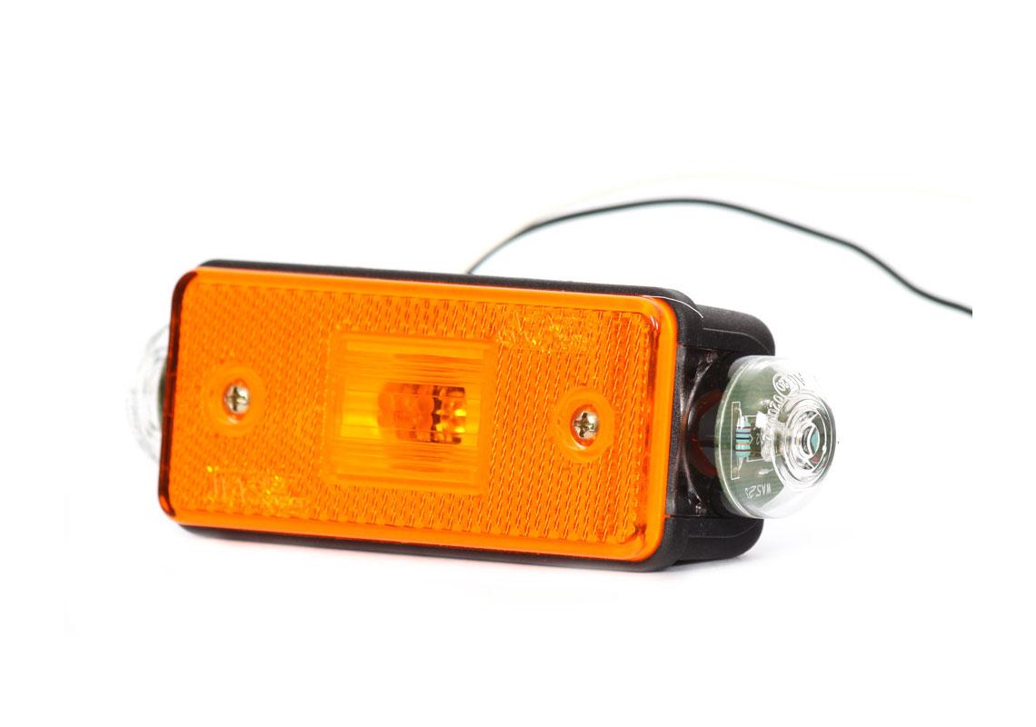 RECHTES STANDLICHT VORNE / HINTEN UND SEITLICH + RÜCKSTRAHLER